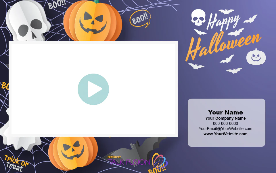 Video Email Template